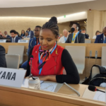 Chargé d’ Affaires a.i. Kerrlene Wills Leads Guyana’s Delegation at the 75th World Health Assembly and as Coordinator for the Group of America’s (GRUA) at the World Health Organization